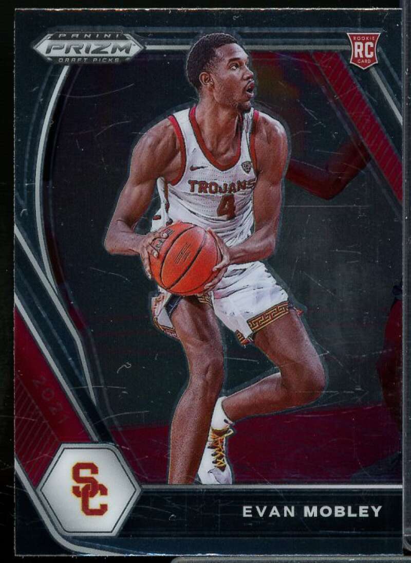 Evan Mobley Rookie Card 2021-22 Panini Prizm Draft Picks #2  Image 1