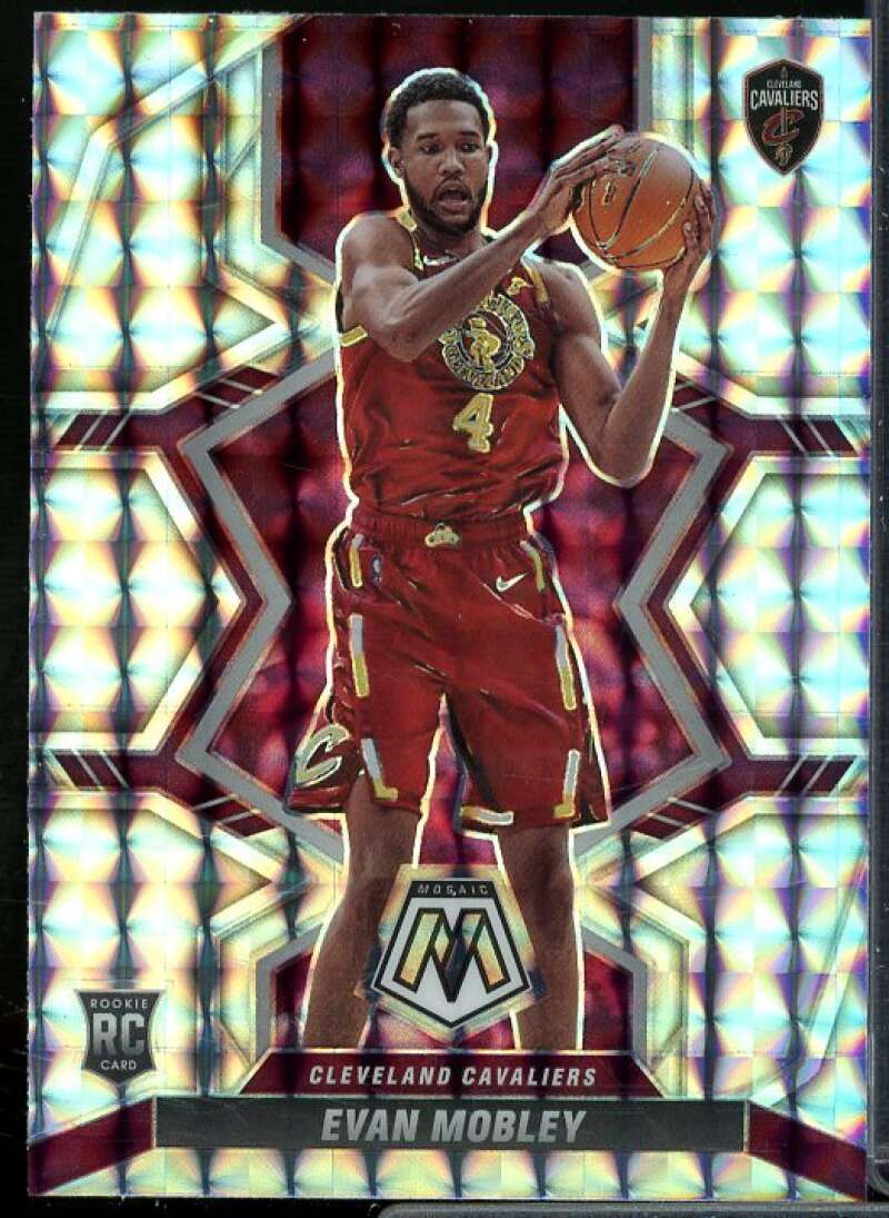 Evan Mobley Rookie Card 2021-22 Panini Mosaic Mosaic #201  Image 1