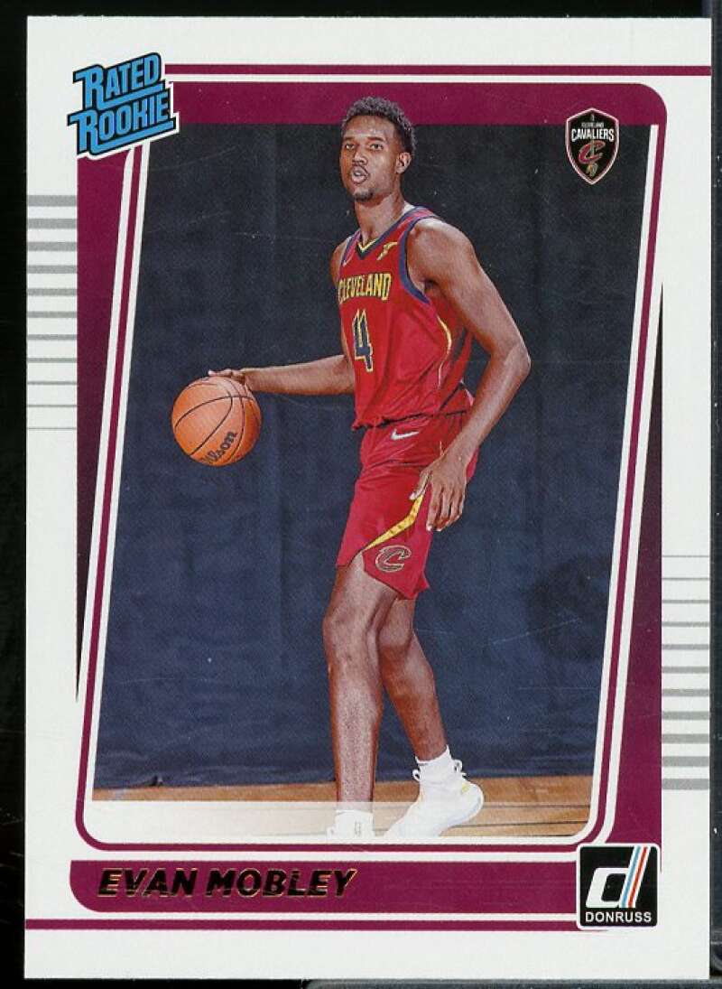 Evan Mobley RR Rookie Card 2021-22 Donruss #225  Image 1