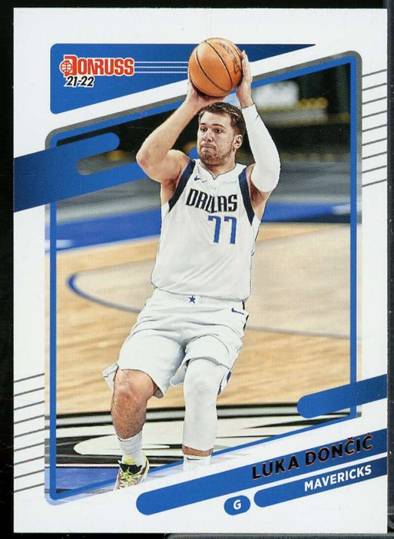 Luka Doncic Card 2021-22 Donruss #77  Image 1