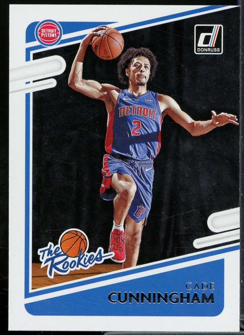 Cade Cunningham Rookie Card 2021-22 Donruss The Rookies #1  Image 1