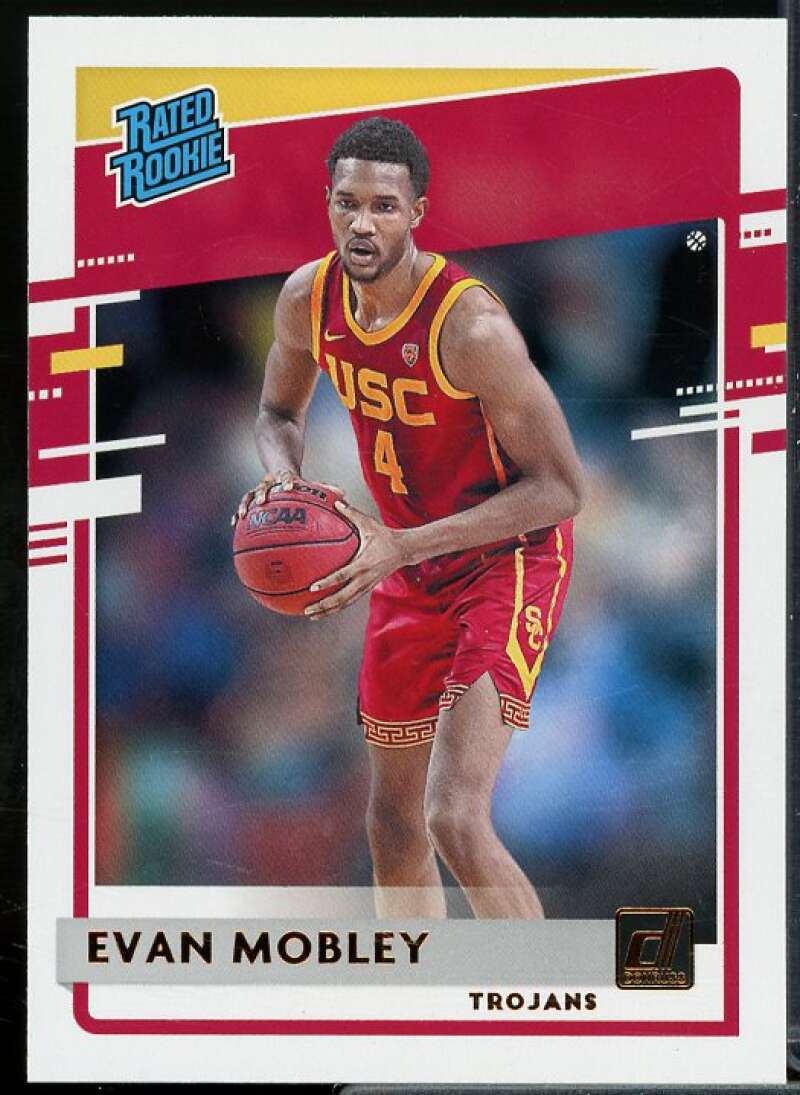 Evan Mobley Rookie Card 2021-22 Panini Chronicles Draft Picks #27  Image 1