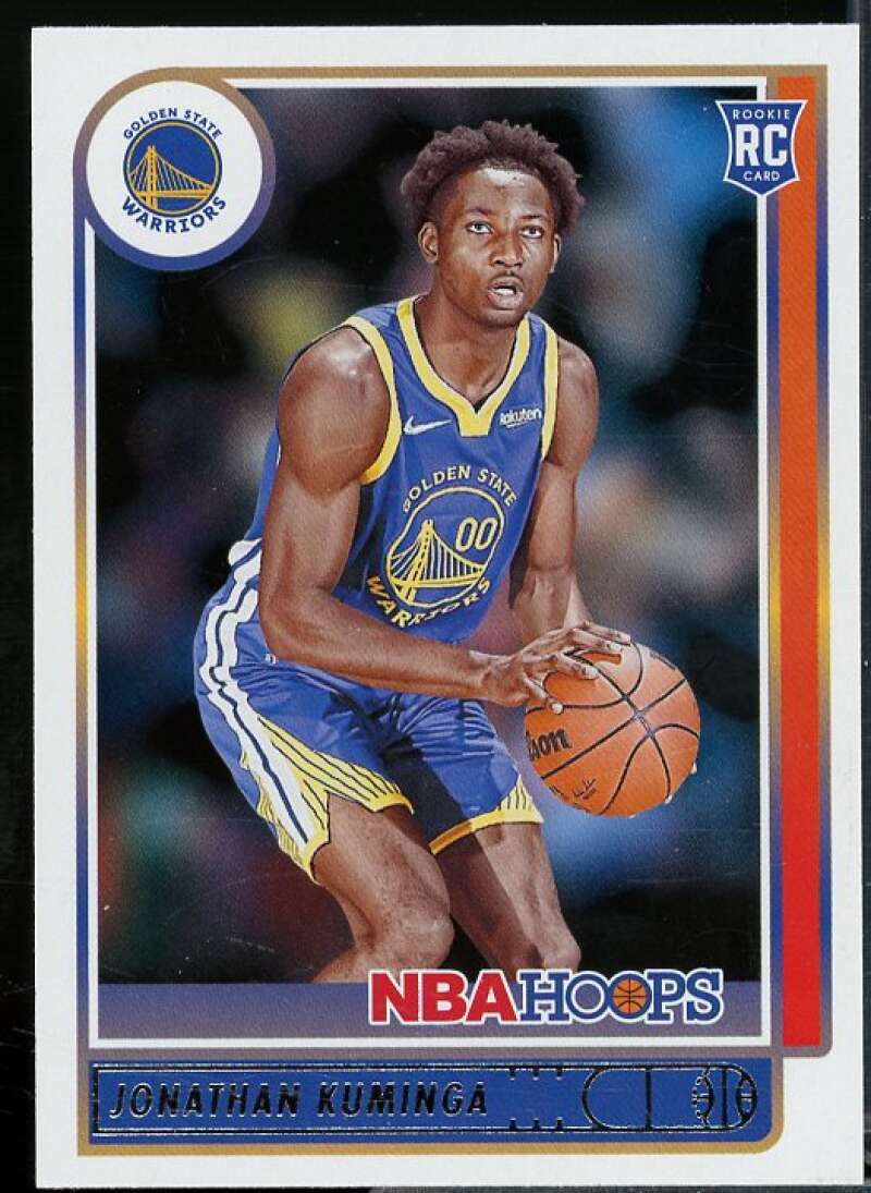 Jonathan Kuminga Rookie Card 2021-22 Hoops #219  Image 1