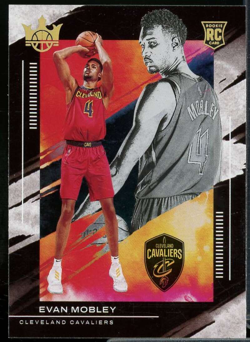 Evan Mobley Rookie Card 2021-22 Court Kings #154  Image 1