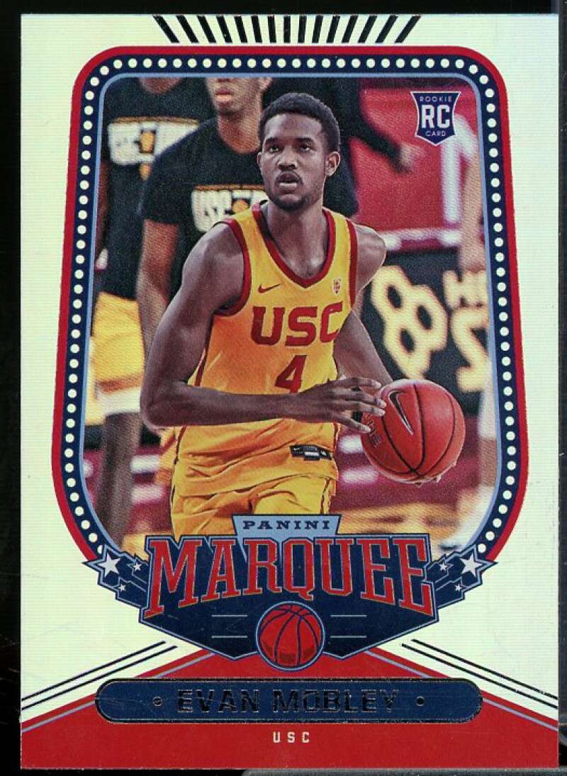 Evan Mobley Rookie Card 2021-22 Panini Chronicles Draft Picks #142  Image 1