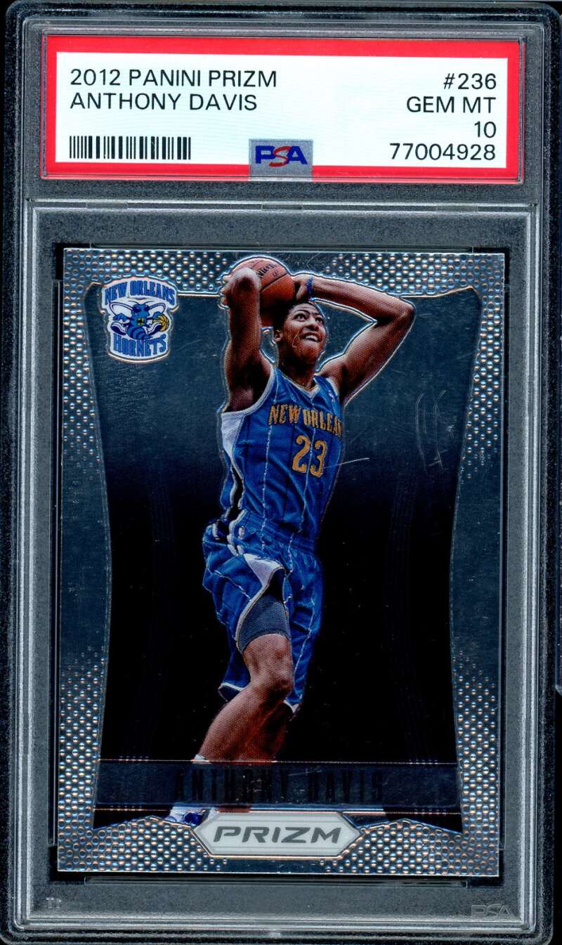 Anthony Davis Rookie Card 2012-13 Panini Prizm #236 PSA 10 Image 1