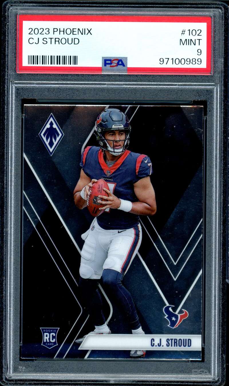 C.J. Stroud Rookie Card 2023 Phoenix #102 PSA 9 Image 1