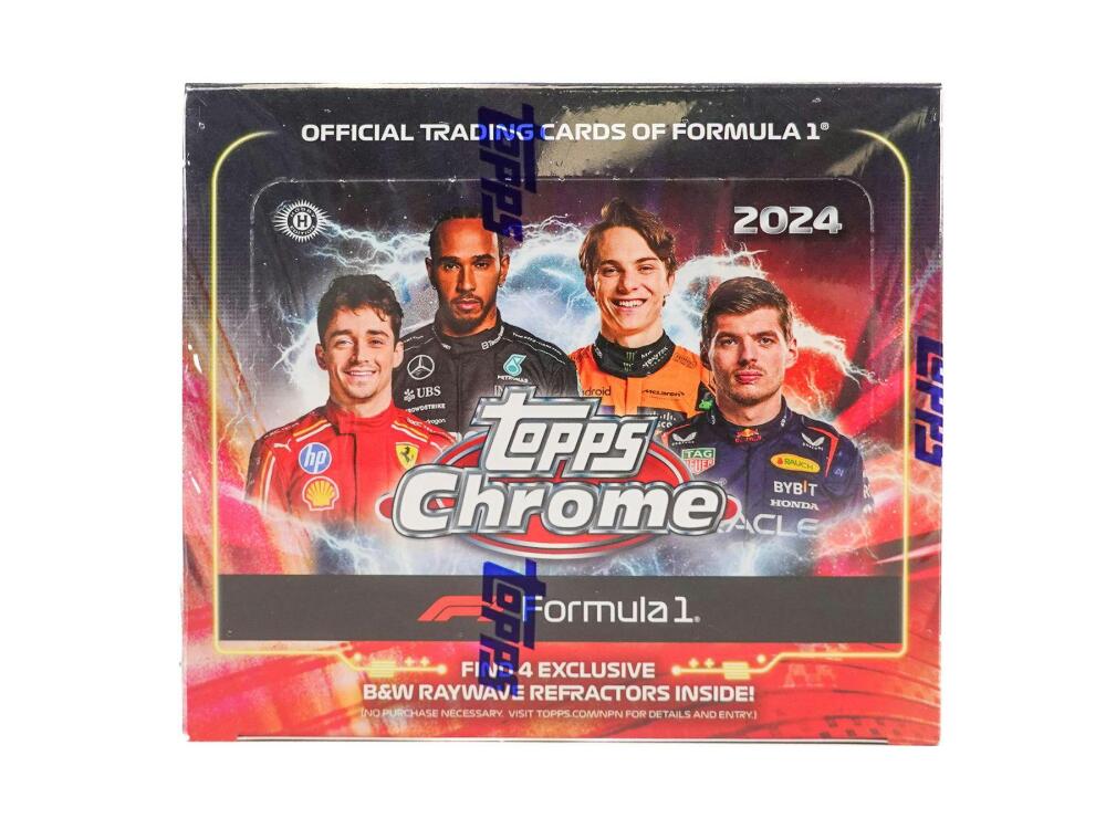 2024 Topps Chrome F1 Formula 1 Qualifying Lap Hobby Lite Box Image 2