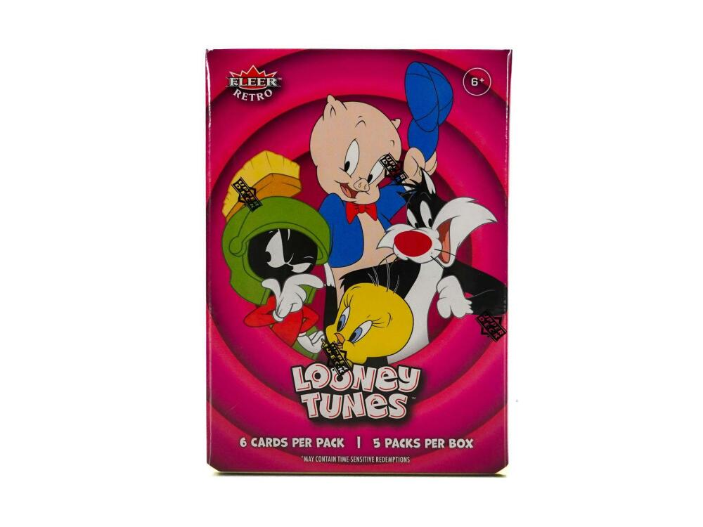 2024 Fleer Retro Looney Tunes 5-Pack Blaster Box Image 2