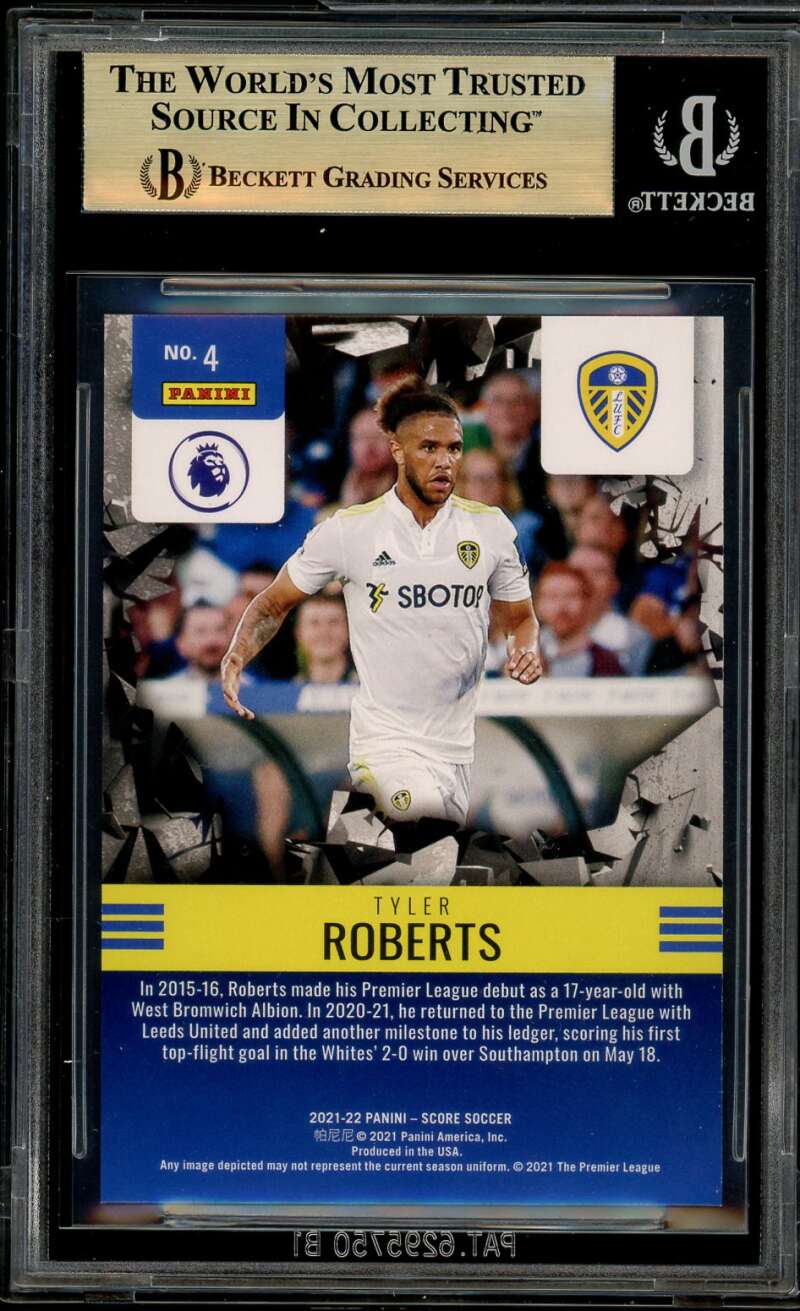 Tyler Roberts Card 2021-22 Score Premier League Gold Lava (3 of 10) #4 BGS 9.5 Image 2