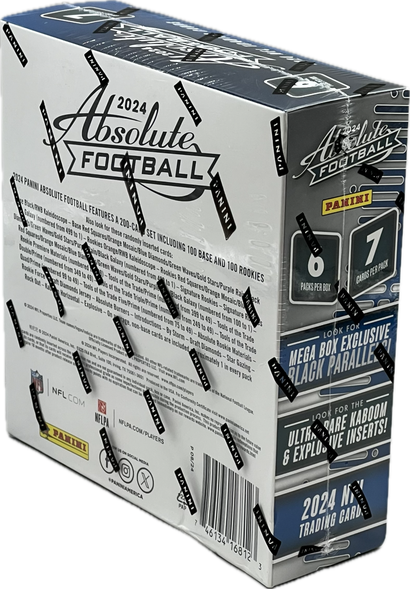 2024 Panini Absolute Football Mega Box (Black Parallels!) Image 3