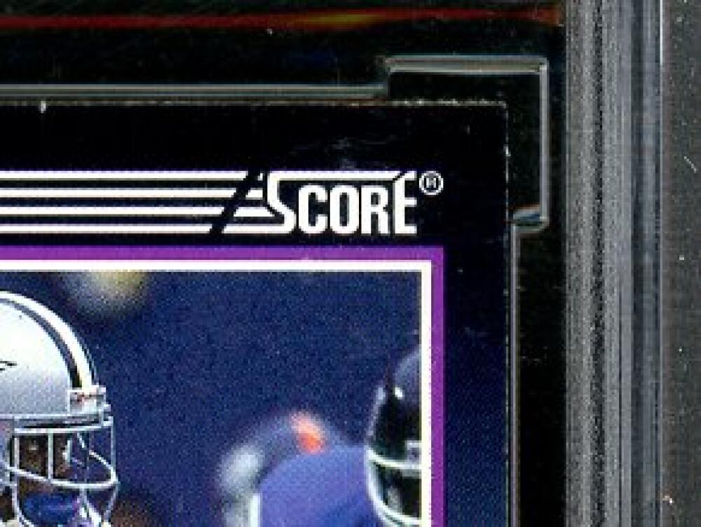 1990 Score Supplemental #101T Emmitt Smith Rookie Card BGS BCCG 10 Mint+ Image 4