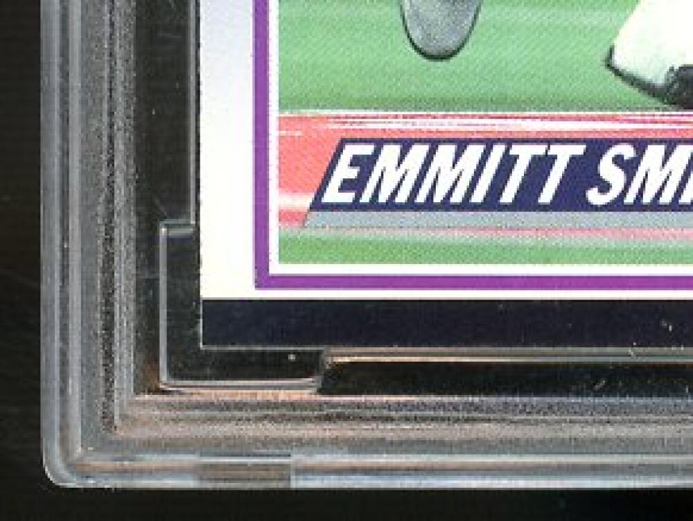 1990 Score Supplemental #101T Emmitt Smith Rookie Card BGS BCCG 10 Mint+ Image 5