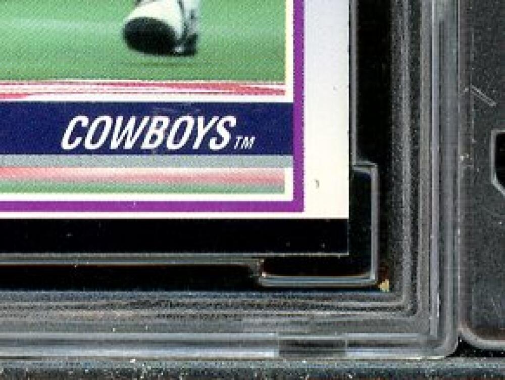 1990 Score Supplemental #101T Emmitt Smith Rookie Card BGS BCCG 10 Mint+ Image 6