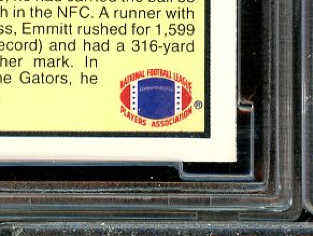 1990 Score Supplemental #101T Emmitt Smith Rookie Card BGS BCCG 10 Mint+ Image 10