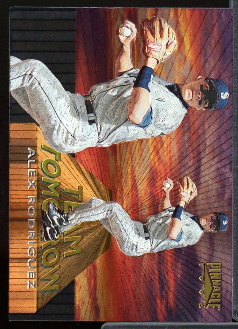 Alex Rodriguez Card 1996 Pinnacle Team Tomorrow #8  Image 1