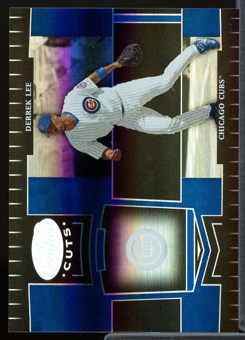 Derrek Lee Card 2004 Leaf Certified Cuts Marble Blue #43  Image 1
