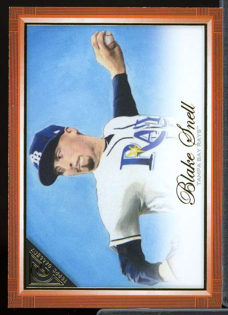 Blake Snell Card 2019 Topps Gallery Orange #59  Image 1