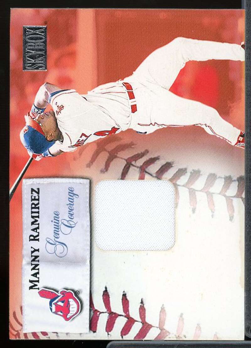 Manny Ramirez H Card 2000 SkyBox Genuine Coverage #4  Image 1