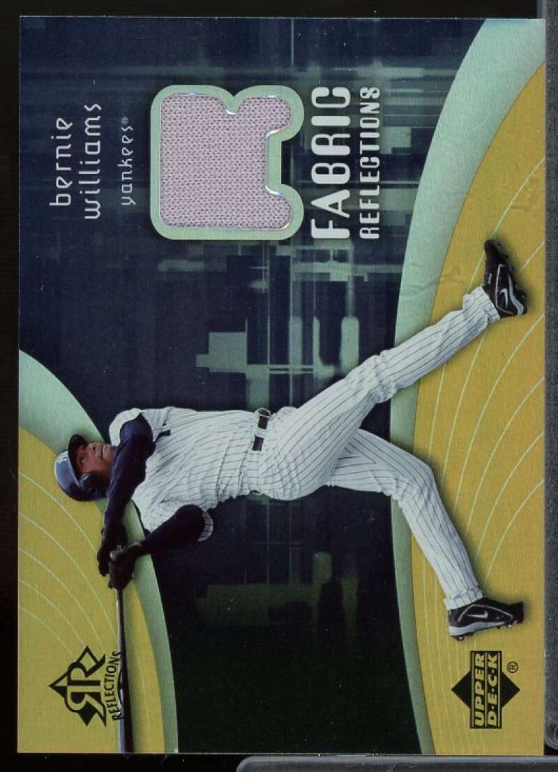 Bernie Williams Card 2005 Reflections Fabric Jersey #BW  Image 1