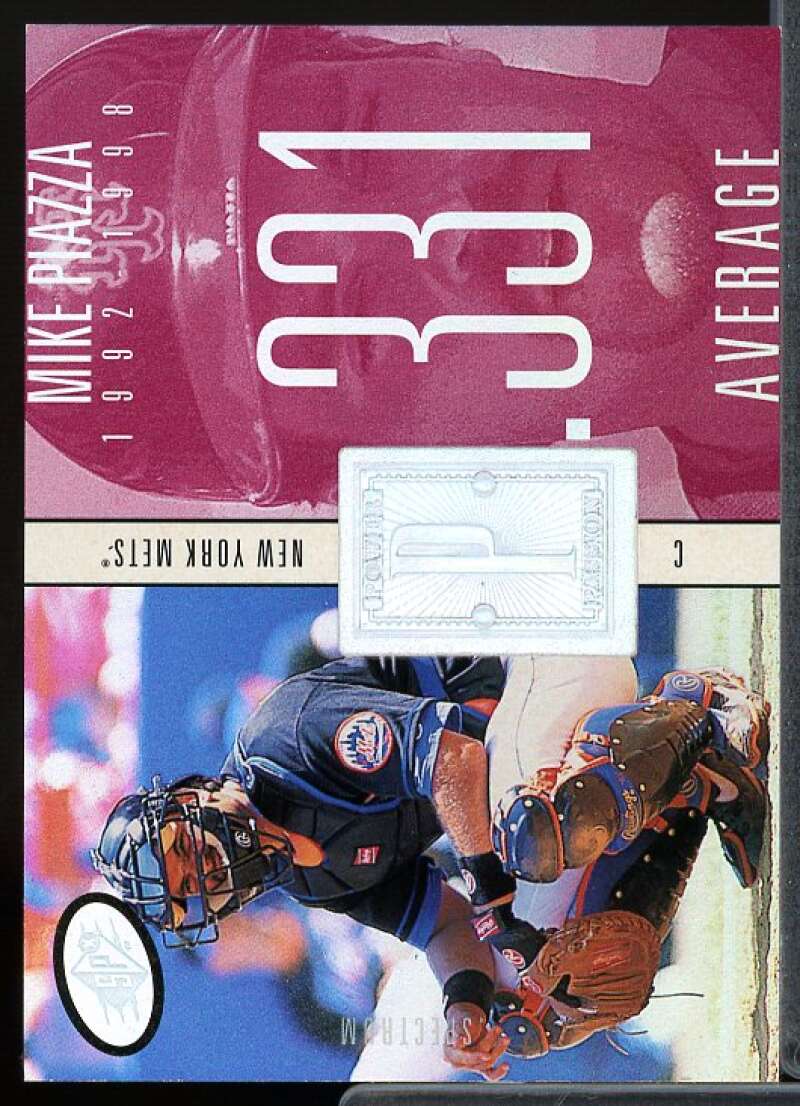 Mike Piazza PP Card 1998 SPx Finite Spectrum #230  Image 1