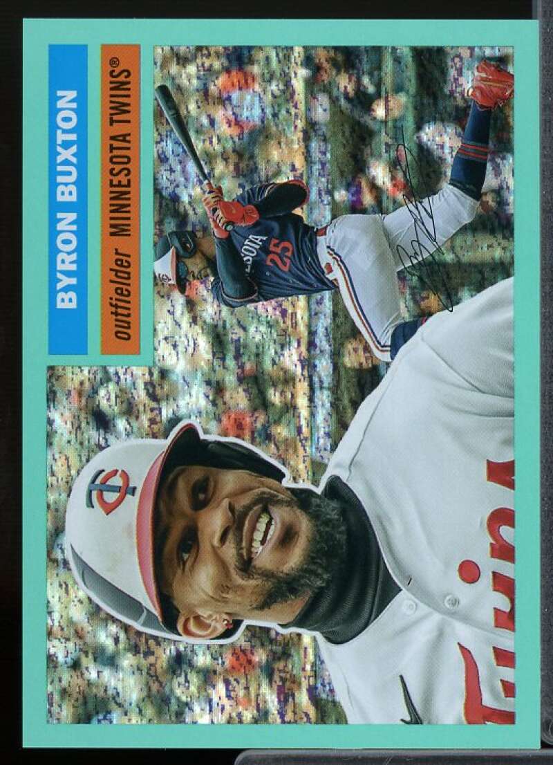 Byron Buxton Card 2023 Topps Archives Aqua Sparkle #26  Image 1