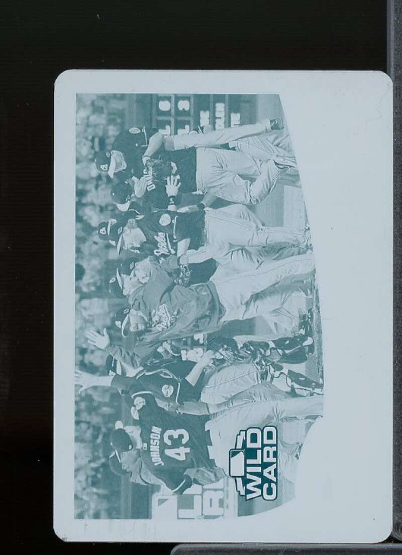 Baltimore Orioles Card 2013 Topps Mini Printing Plates Cyan #317  Image 1
