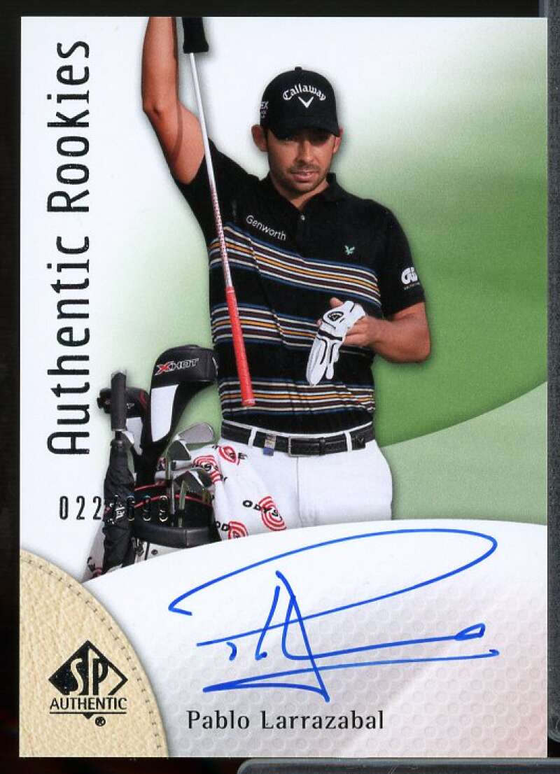Pablo Larrazabal AU/699 Rookie Card 2014 SP Authentic #91  Image 1