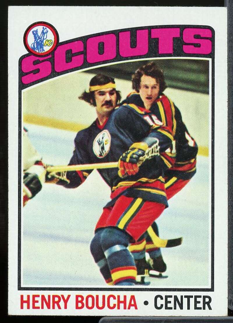 Henry Boucha Card 1976-77 Topps #209  Image 1