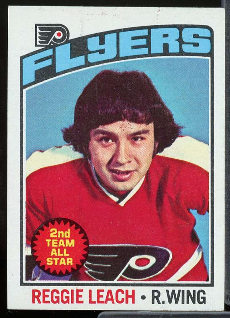 Reggie Leach Card 1976-77 Topps #110  Image 1