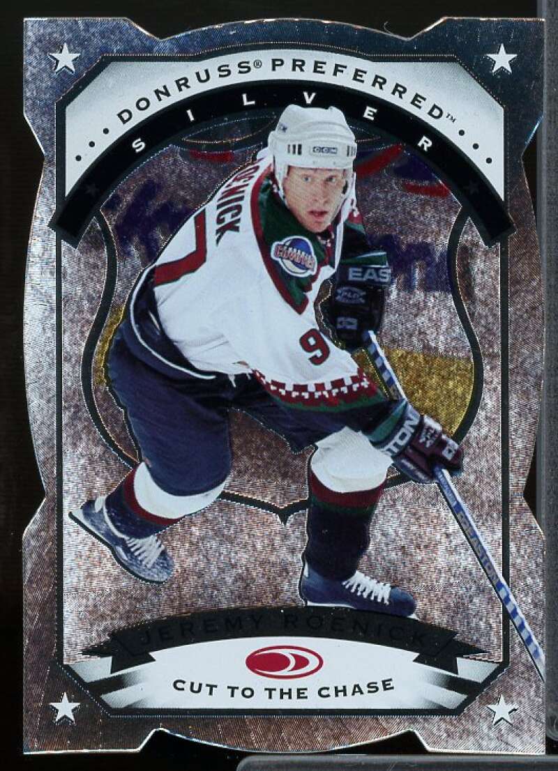 Jeremy Roenick S Card 1997-98 Donruss Preferred Cut to the Chase #88  Image 1