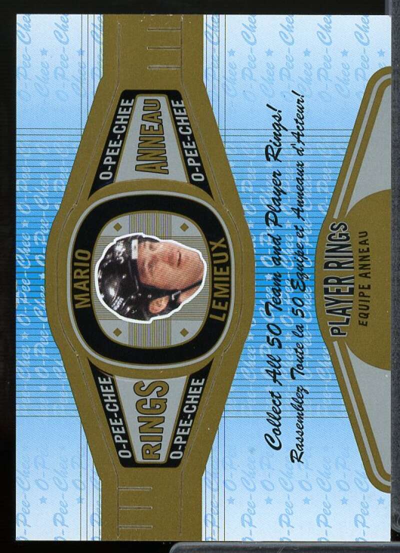 Mario Lemieux Card 2013-14 O-Pee-Chee Rings #R33  Image 1