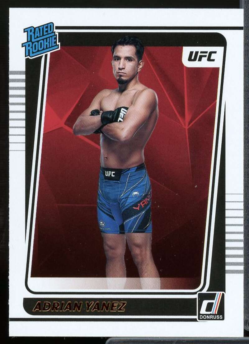 Adrian Yanez Rookie Card 2022 Donruss UFC #209  Image 1