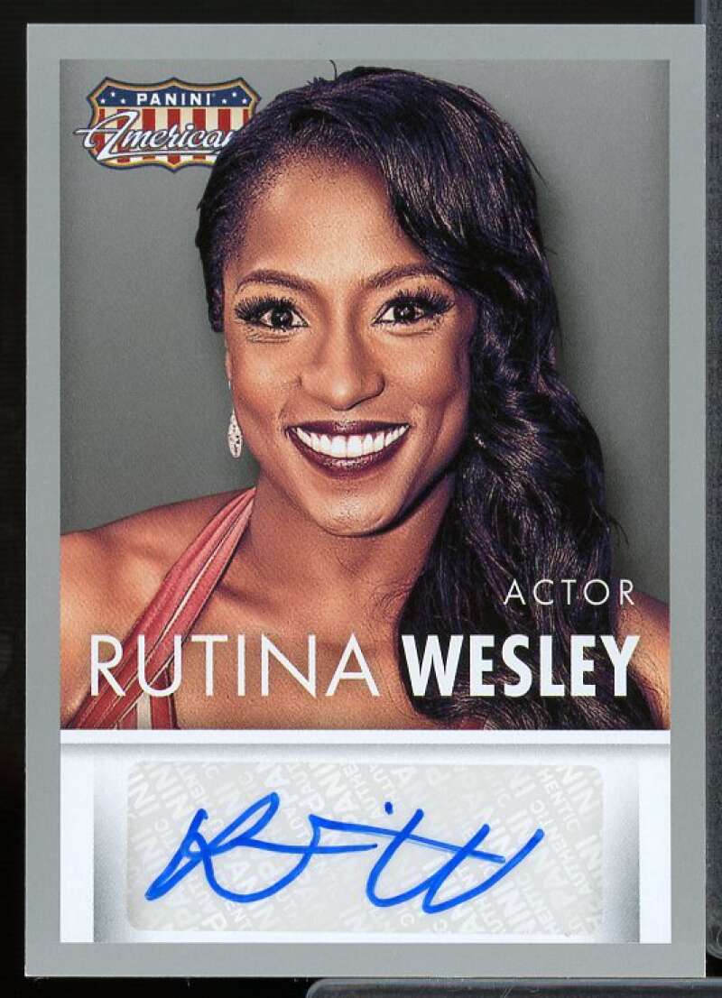 Rutina Wesley Card 2015 Panini Americana Signatures #46  Image 1