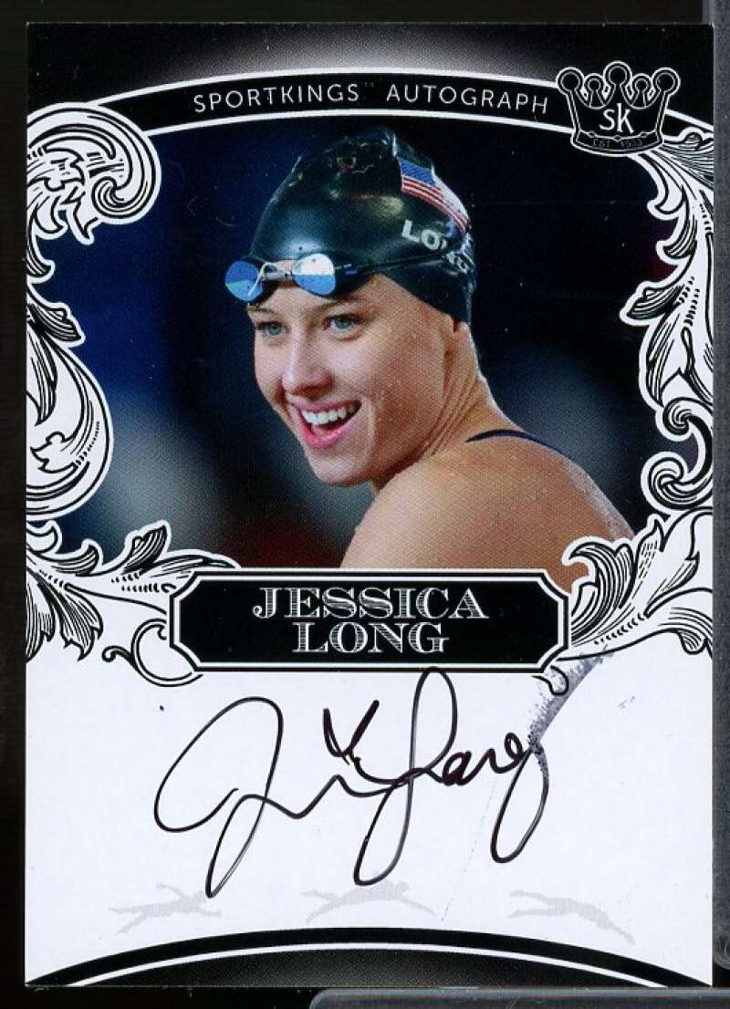 Jessica Long Card 2022 Sportkings Volume 3 Autographs #A78  Image 1