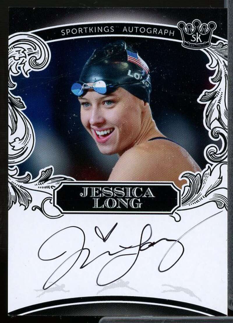 Jessica Long Card 2022 Sportkings Volume 3 Autographs #A78  Image 1