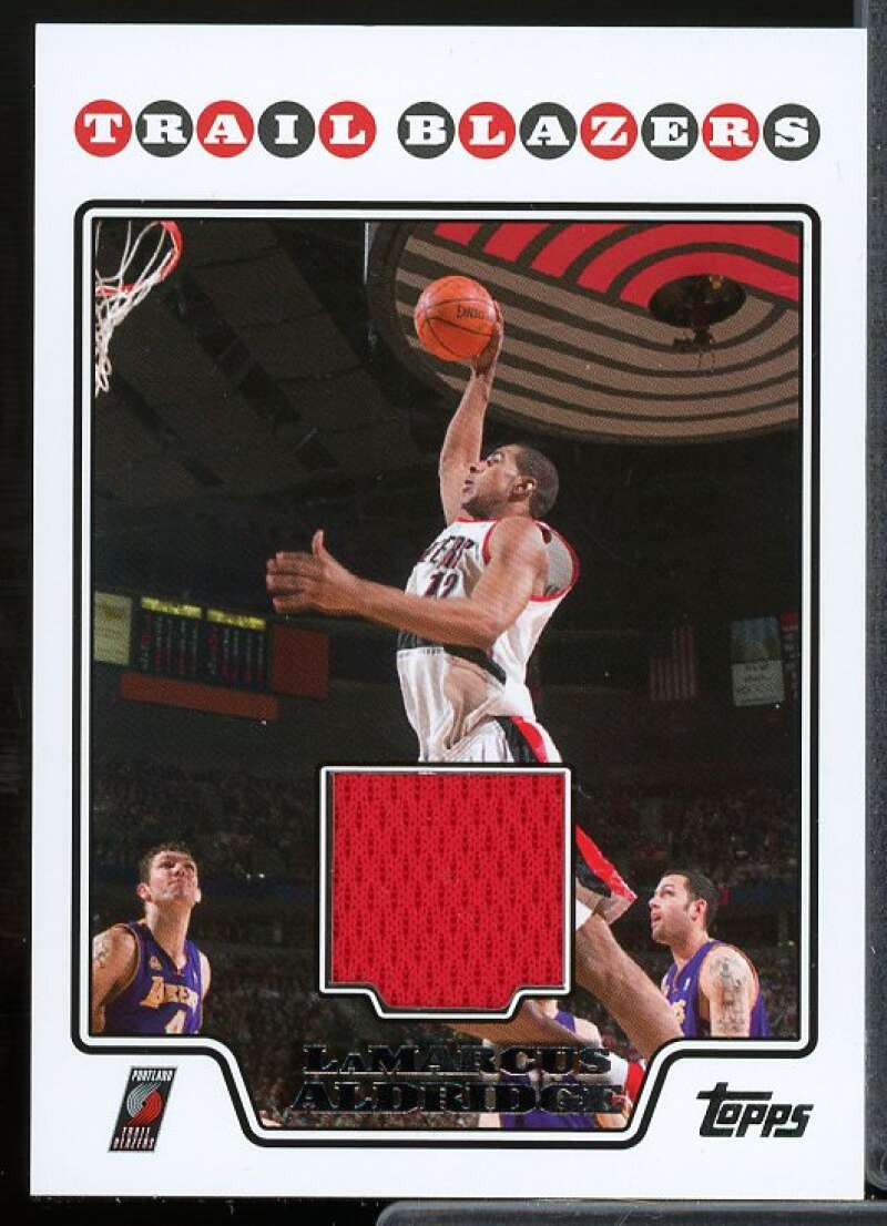 LaMarcus Aldridge Card 2008-09 Topps Retail Relics #TBKR3  Image 1
