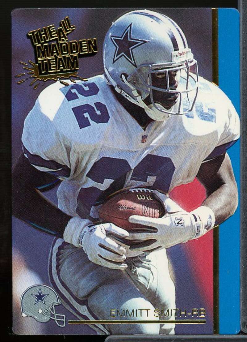 Emmitt Smith Card 1991 Action Packed All-Madden #27  Image 1