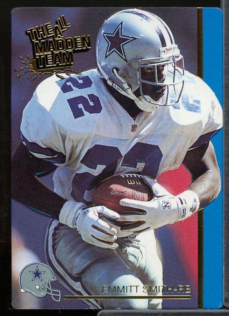 Emmitt Smith Card 1991 Action Packed All-Madden #27  Image 1