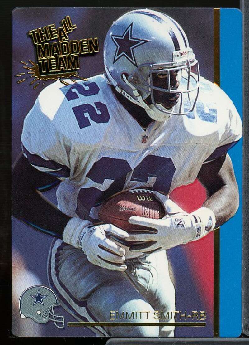 Emmitt Smith Card 1991 Action Packed All-Madden #27  Image 1