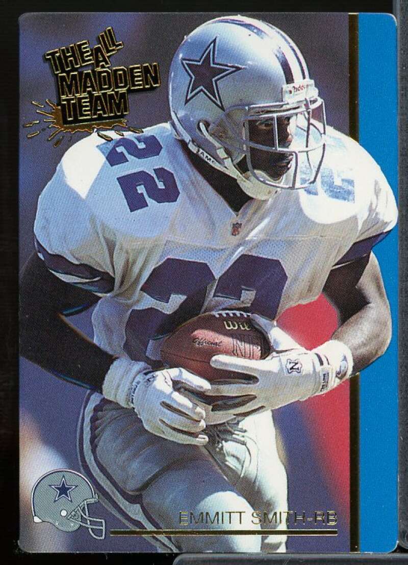 Emmitt Smith Card 1991 Action Packed All-Madden #27  Image 1