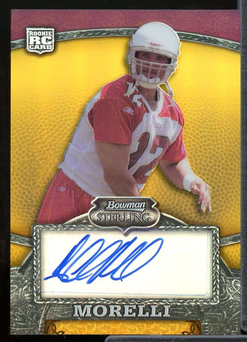 Anthony Morelli Rookie Card 2008 Bowman Sterling Gold Rookie Autographs #116  Image 1