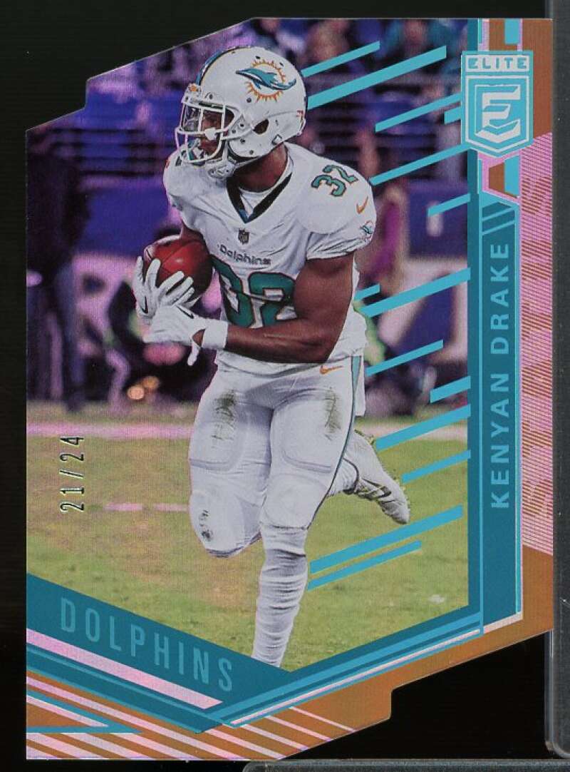 Kenyan Drake Card 2018 Elite Aspirations Die Cut #100  Image 1