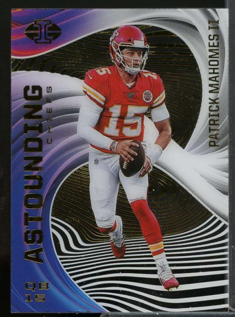 Patrick Mahomes II Card 2020 Panini Illusions Astounding #11  Image 1