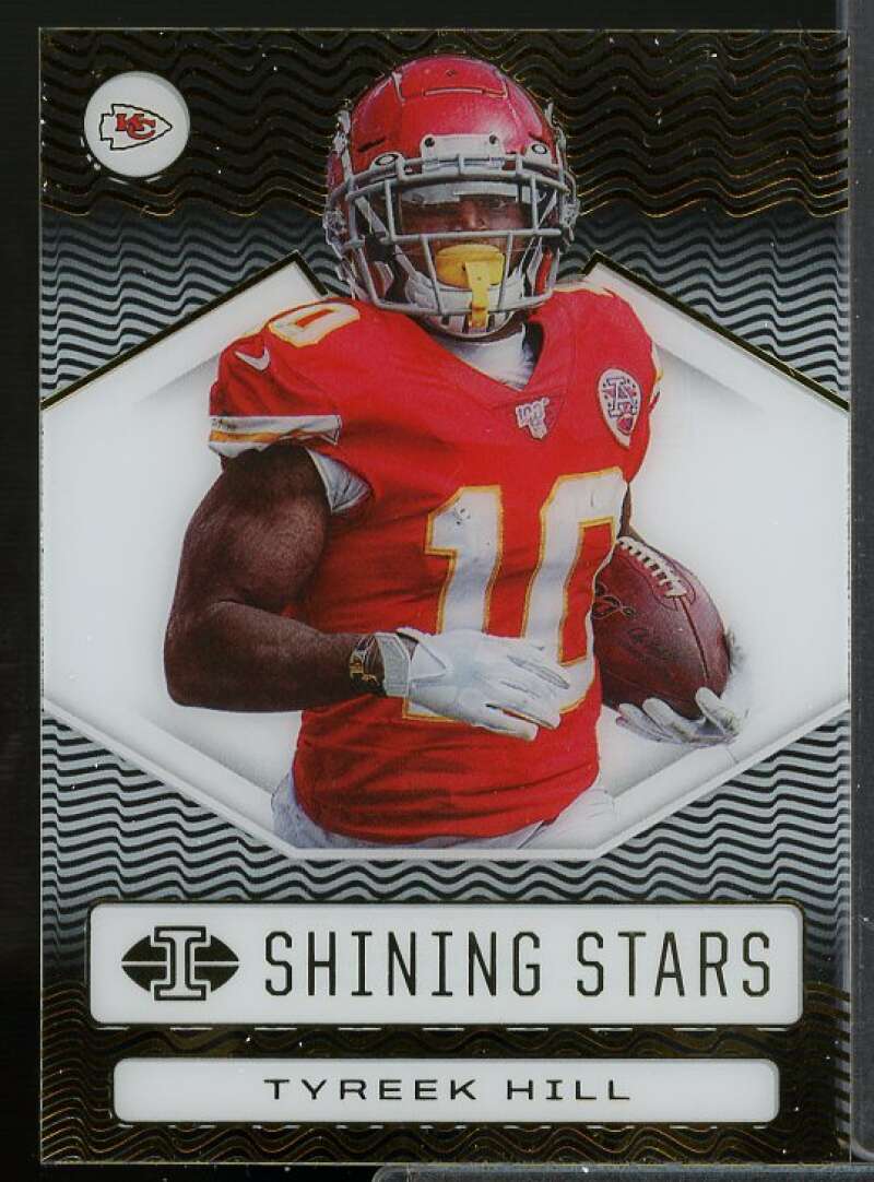 Tyreek Hill Card 2020 Panini Illusions Shining Stars #7  Image 1