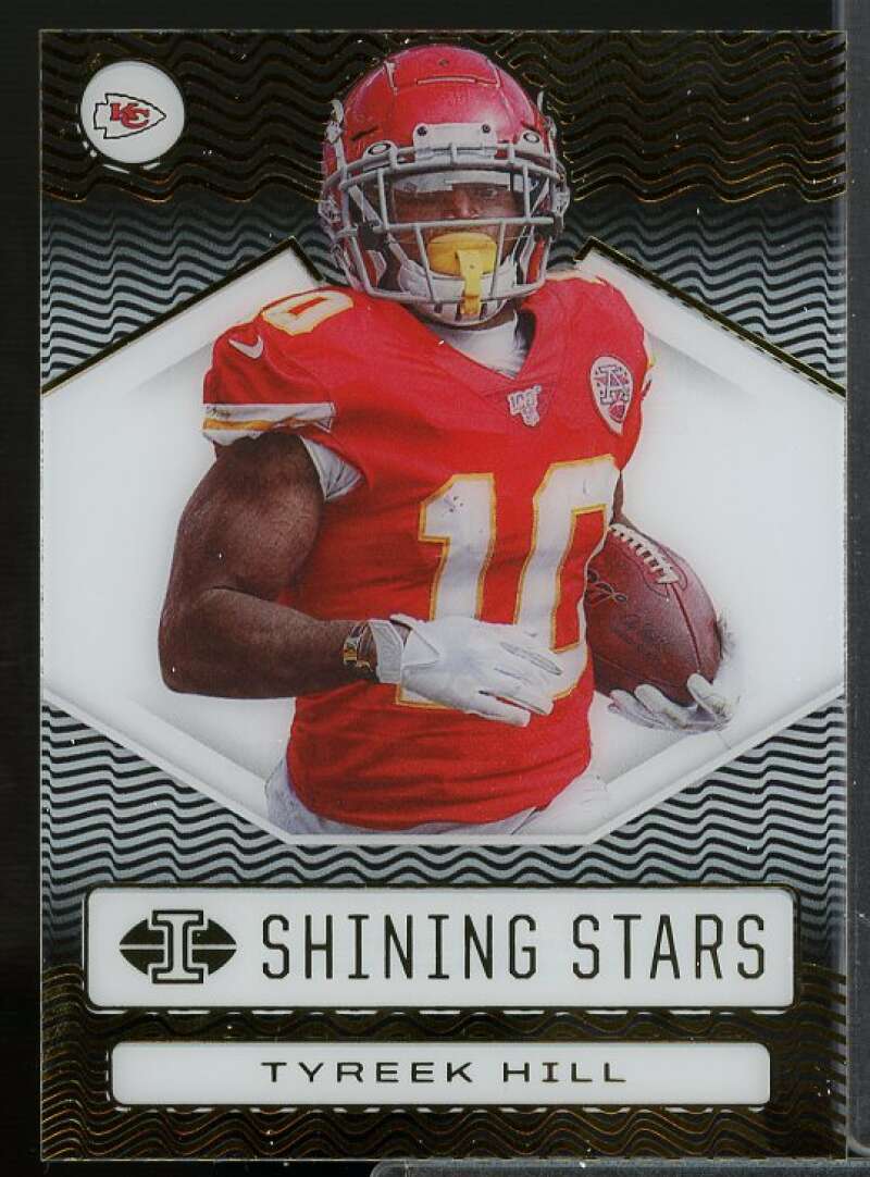 Tyreek Hill Card 2020 Panini Illusions Shining Stars #7  Image 1