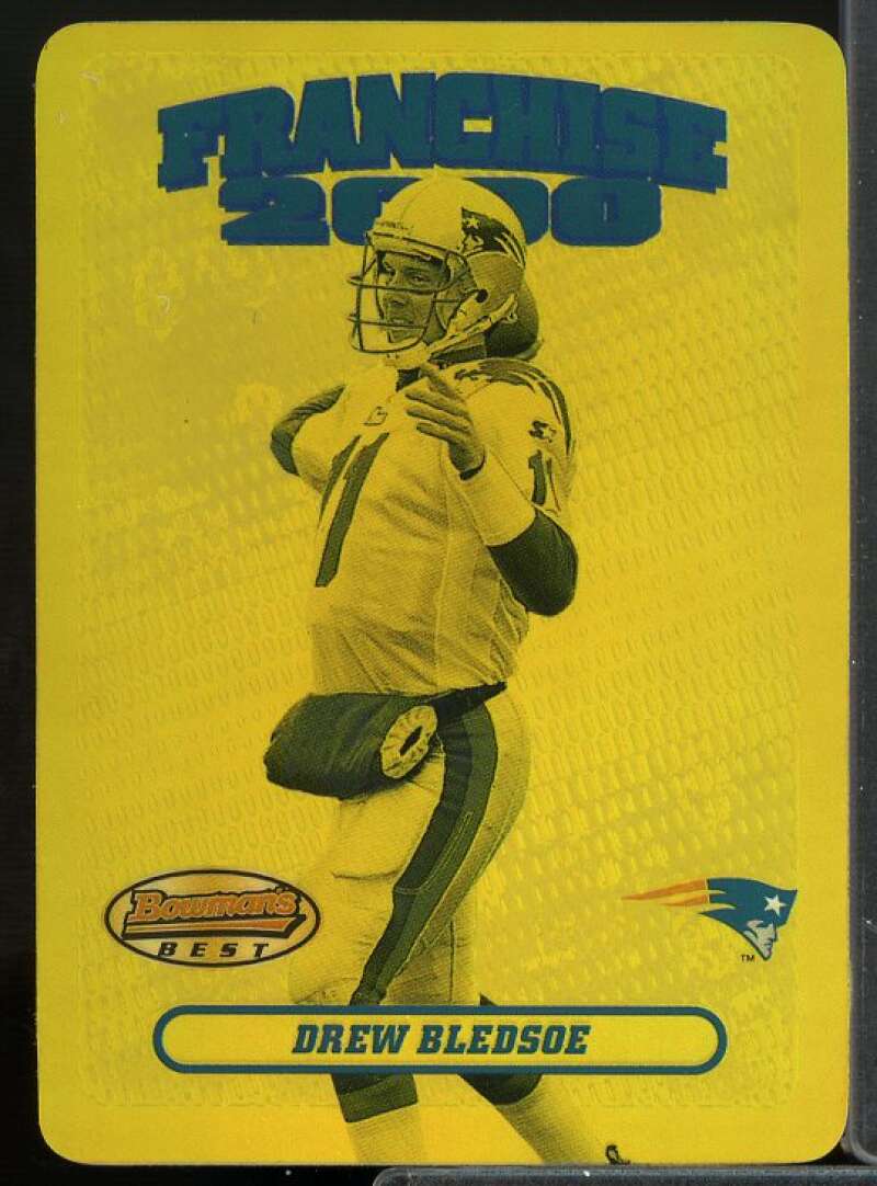 Drew Bledsoe Card 2000 Bowman's Best Franchise 2000 #F6  Image 1