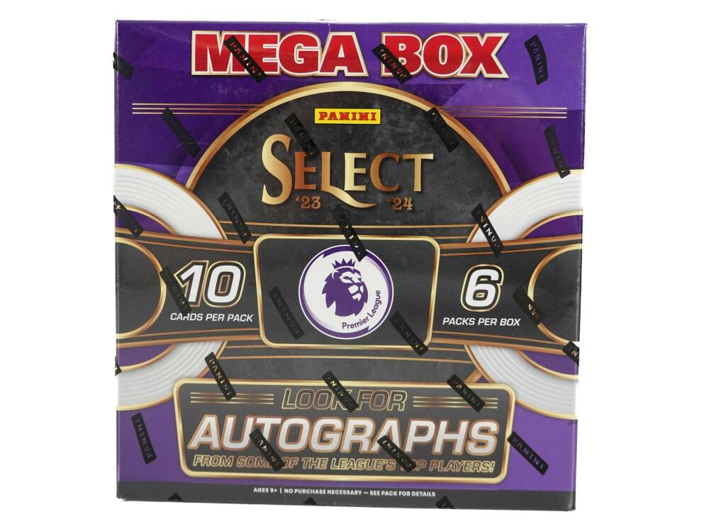 2023-24 Panini Select Premier League EPL Soccer Mega Box (Pink Ice) Image 2