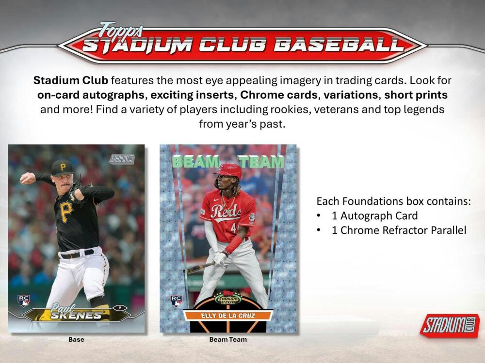 2024 Topps Stadium Club Baseball Compact Box Image 6