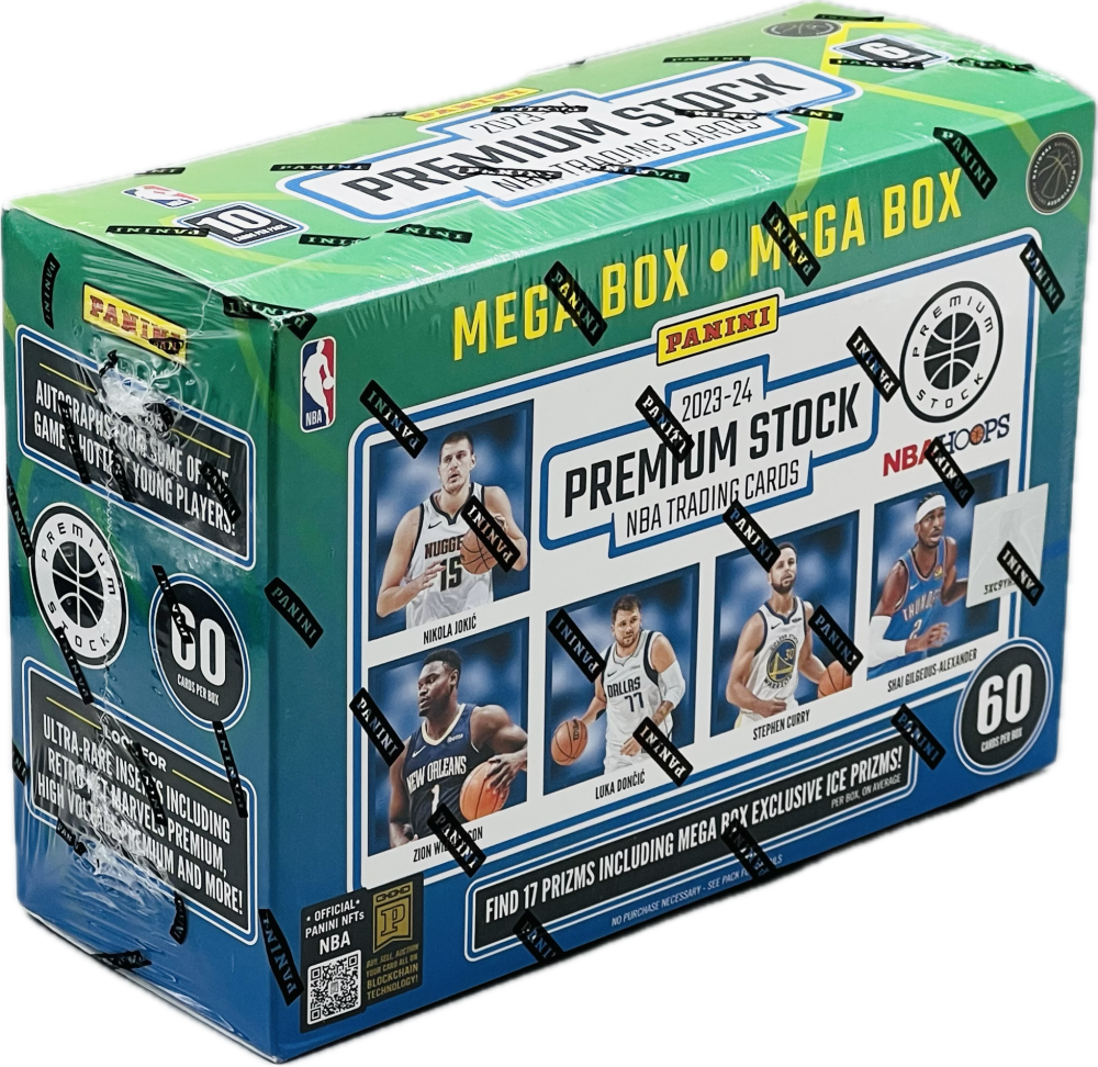 2023-24 Panini Premium Stock Basketball Mega 60 ct Box ( Rectangle ) Image 1